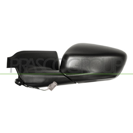 Rétroviseur électrique noir côté chauffeur