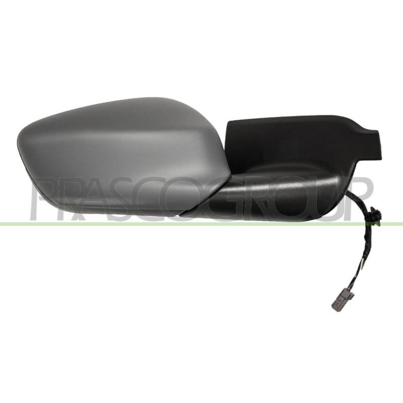 Rétroviseur électrique à peindre avec apprêt côté passager