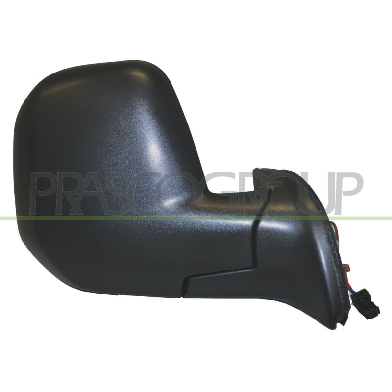 Rétroviseur électrique noir côté passager