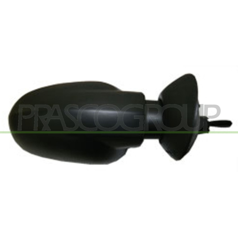 Rétroviseur manuel noir côté passager