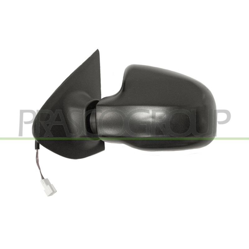 Rétroviseur électrique noir côté chauffeur