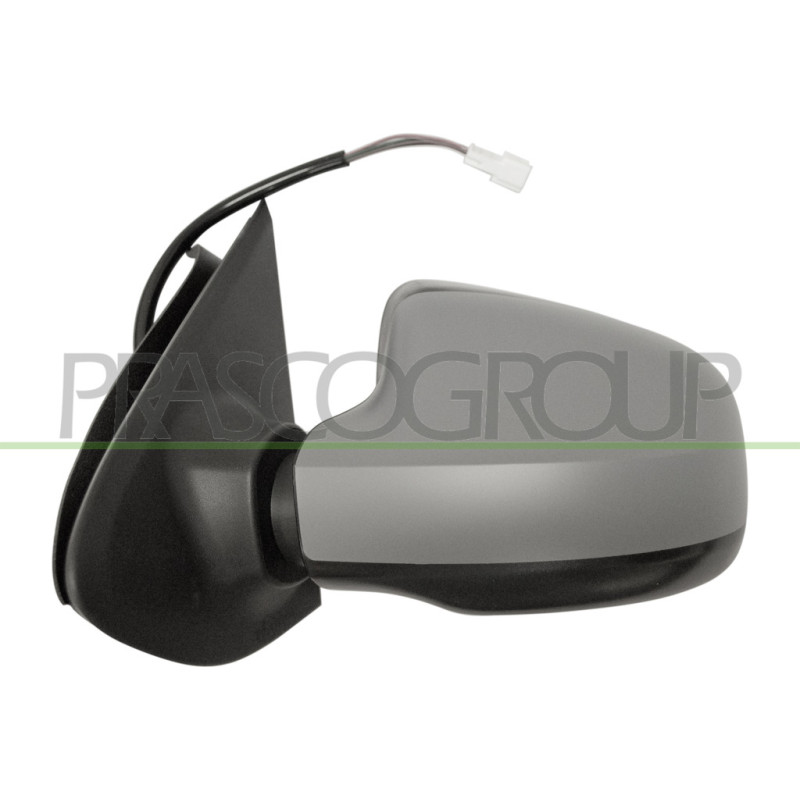 Rétroviseur électrique à peindre avec apprêt côté chauffeur