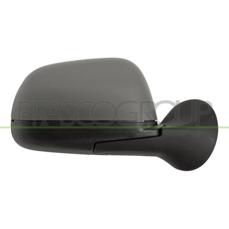 Rétroviseur manuel à peindre avec apprêt côté passager