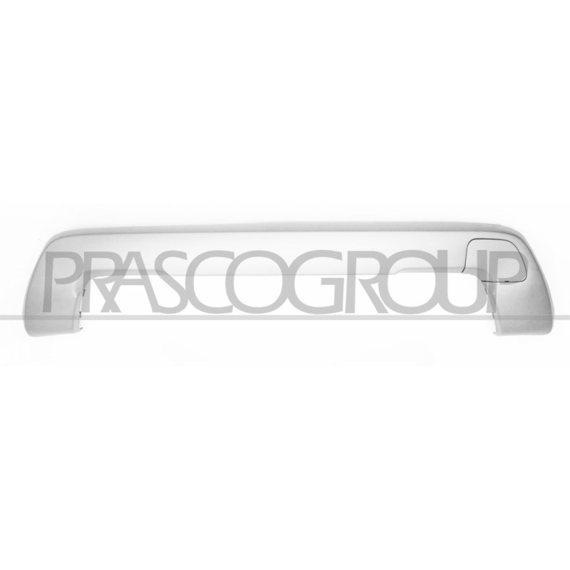 Bnadeau central argent de pare-chocs arrière