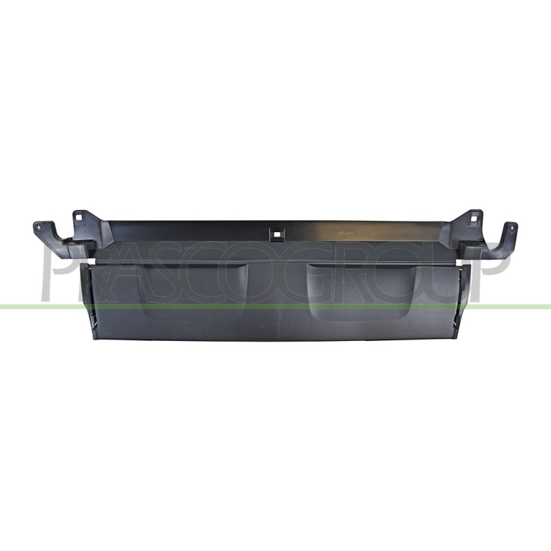 Spoiler central gris de pare-chocs avant