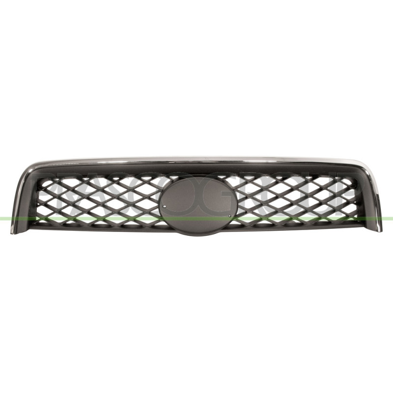 Grille de calandre noir avec moulure chrome