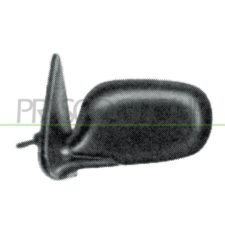 Rétroviseur manuel noir côté passager