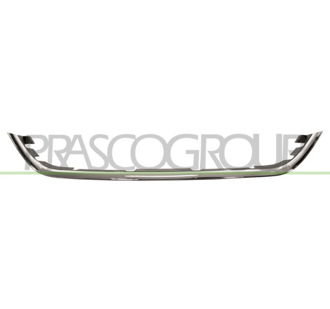 Moulure chrome de grille de calandre