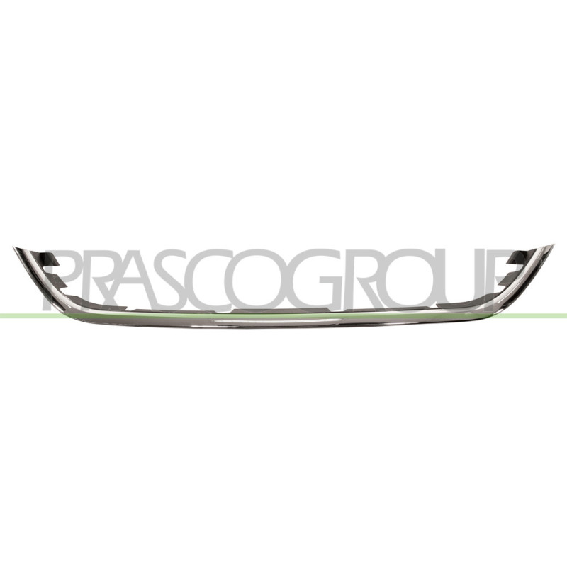 Moulure chrome de grille de calandre