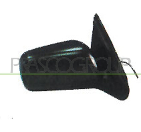 Rétroviseur électrique noir côté passager