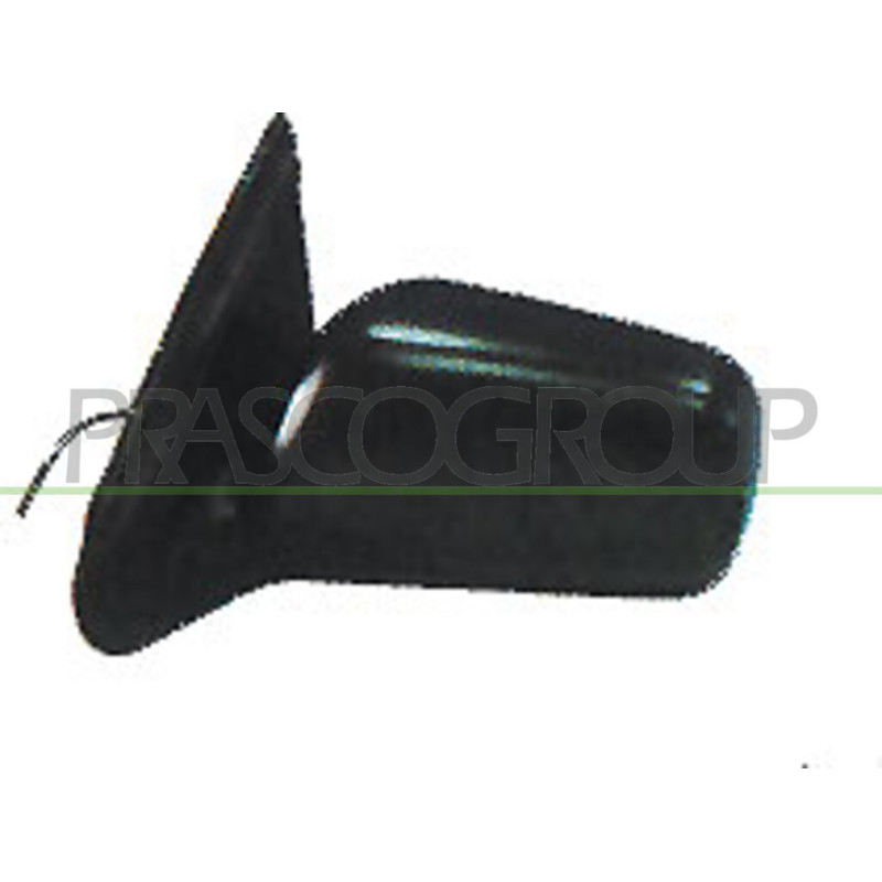 Rétroviseur électrique à peindre avec apprêt côté chauffeur