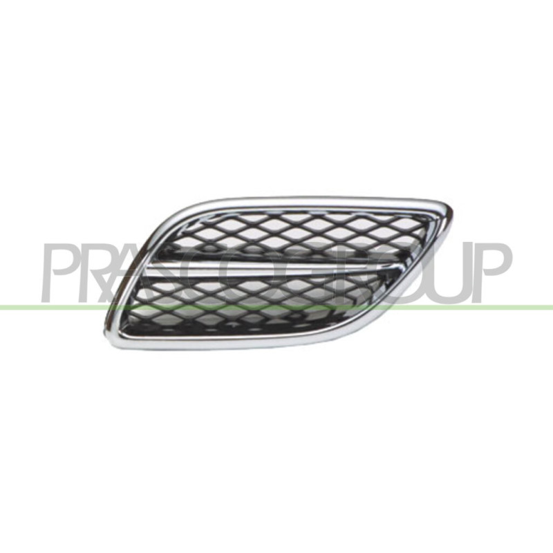 Grille de calandre chrome noir côté chauffeur