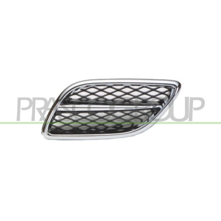 Grille de calandre chrome noir côté chauffeur