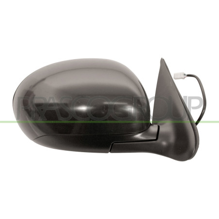 Rétroviseur électrique, rabattable électriquement, noir côté passager