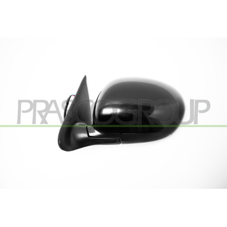 Rétroviseur électrique noir côté chauffeur
