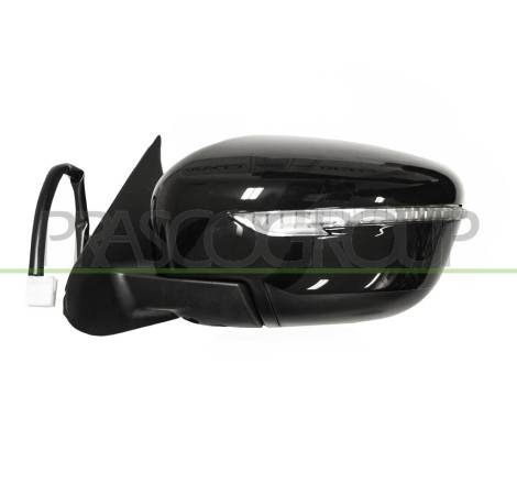 Rétroviseur électrique noir côté chauffeur