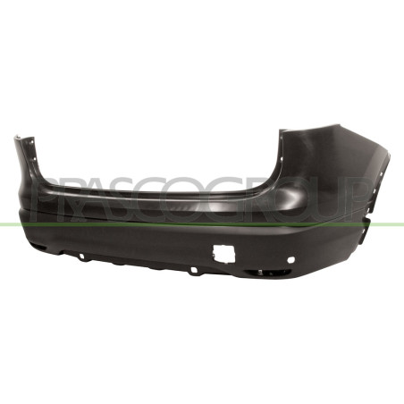 Pare-chocs arrière à peindre sans apprêt