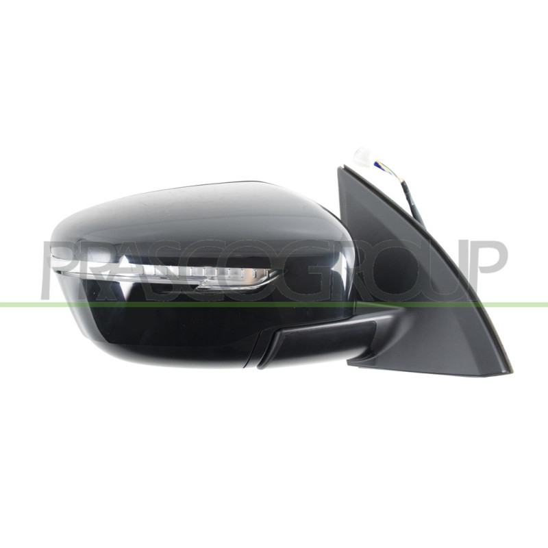 Rétroviseur électrique rabattable à peindre côté passager