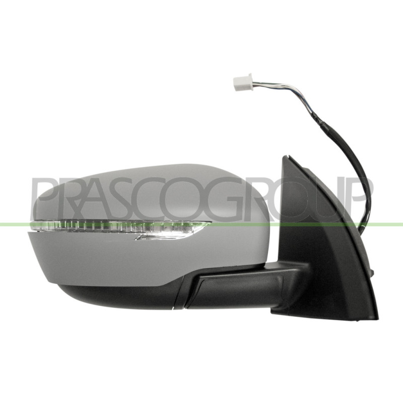 Rétroviseur électrique à peindre avec apprêt côté passager