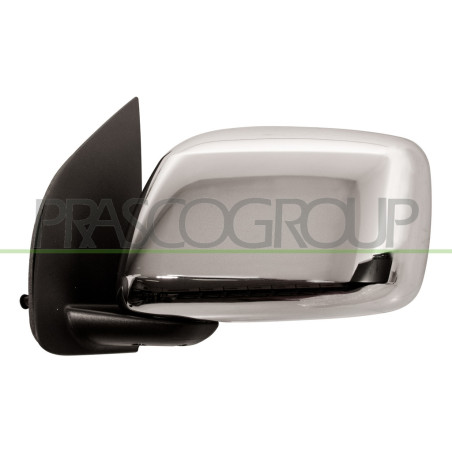 Rétroviseur manuel noir côté chauffeur