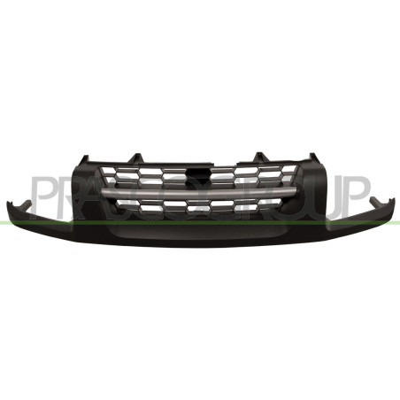 Grille de calandre noir avec moulure chrome