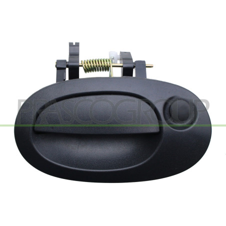 Poignée extérieure noir d'ouverture de hayon