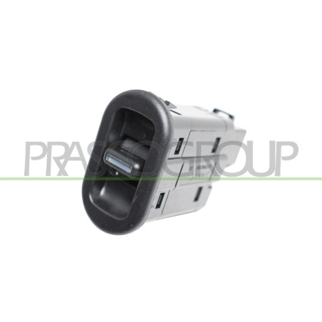 INTERRUPTEUR LEVE-VITRE NOIR-PORTE AVANT DROITE-7 BROCHES