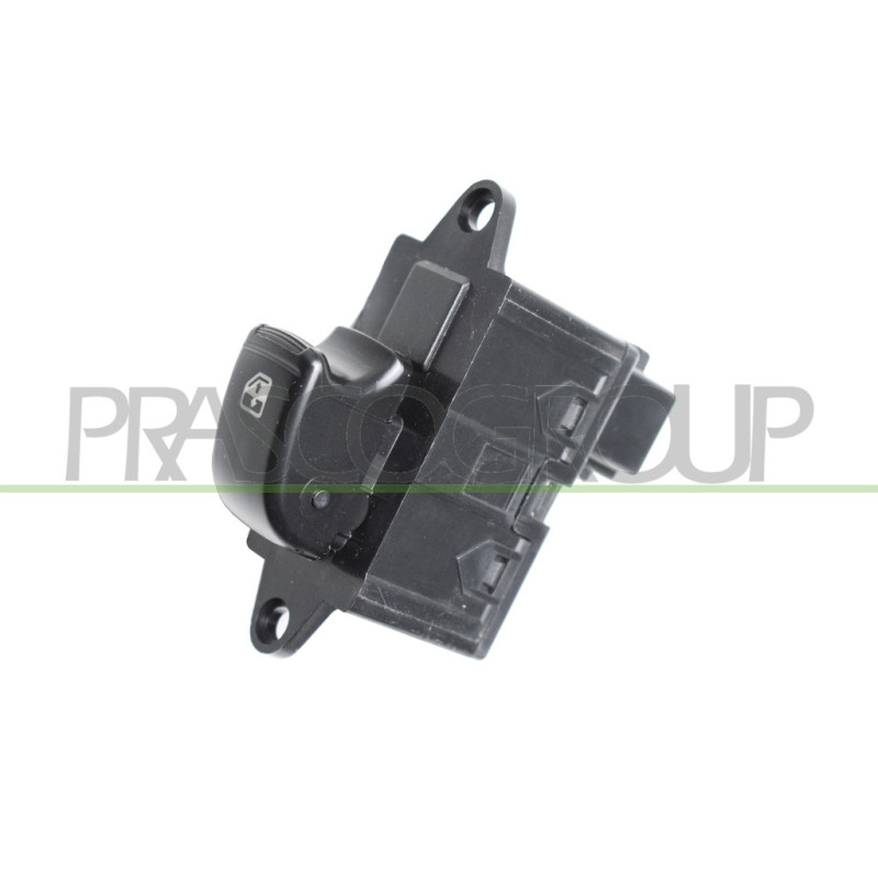 INTERRUPTEUR LEVE-VITRE NOIR-PORTE AVANT DROITE-6 BROCHES