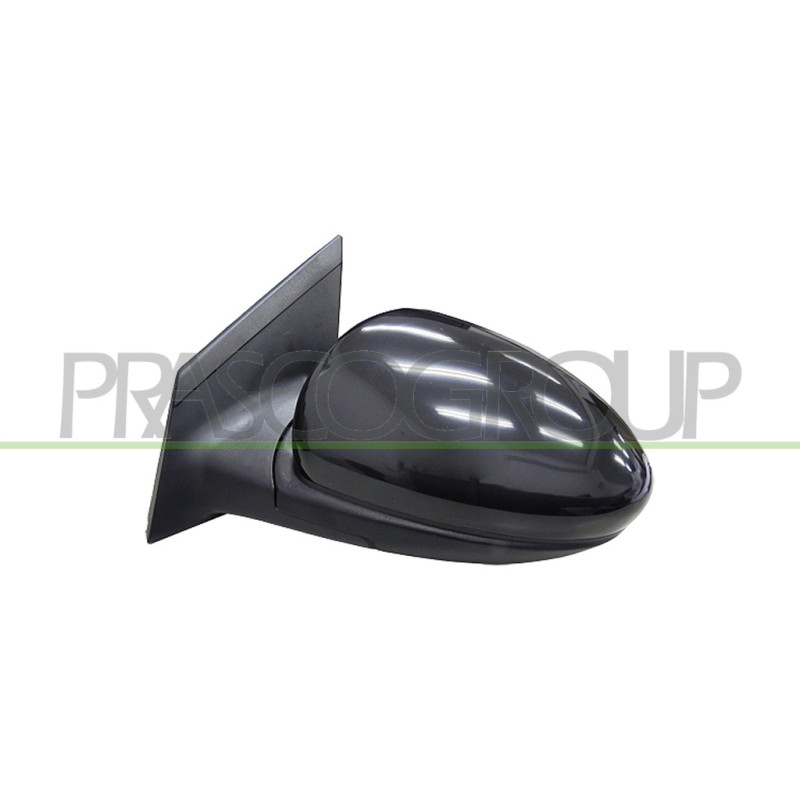 Rétroviseur électrique noir côté chauffeur