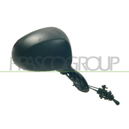 Rétroviseur manuel noir côté passager