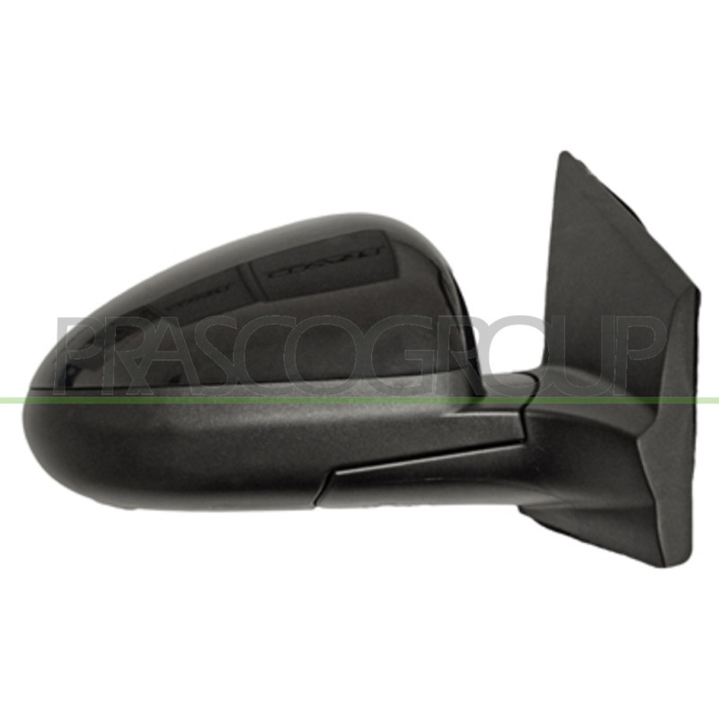 Rétroviseur électrique noir côté chauffeur