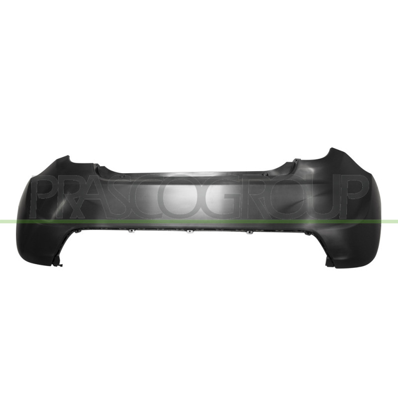 Pare-chocs arrière noir