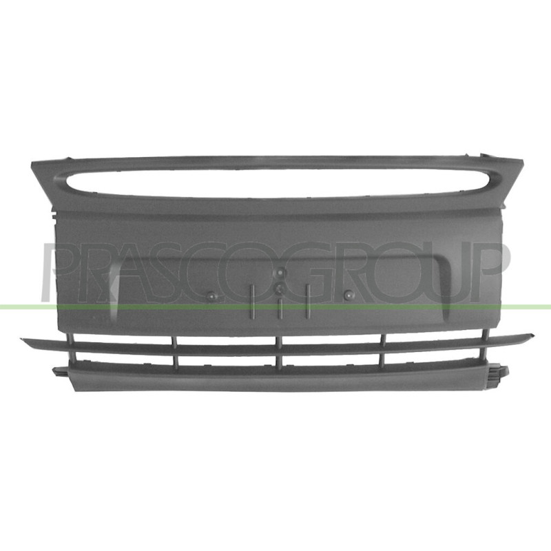Pare-chocs avant central noir