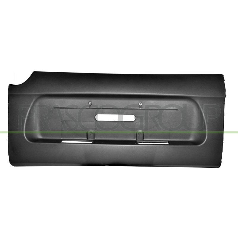 Pare-chocs central arrière noir