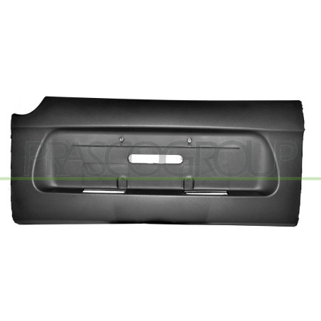 Pare-chocs central arrière noir