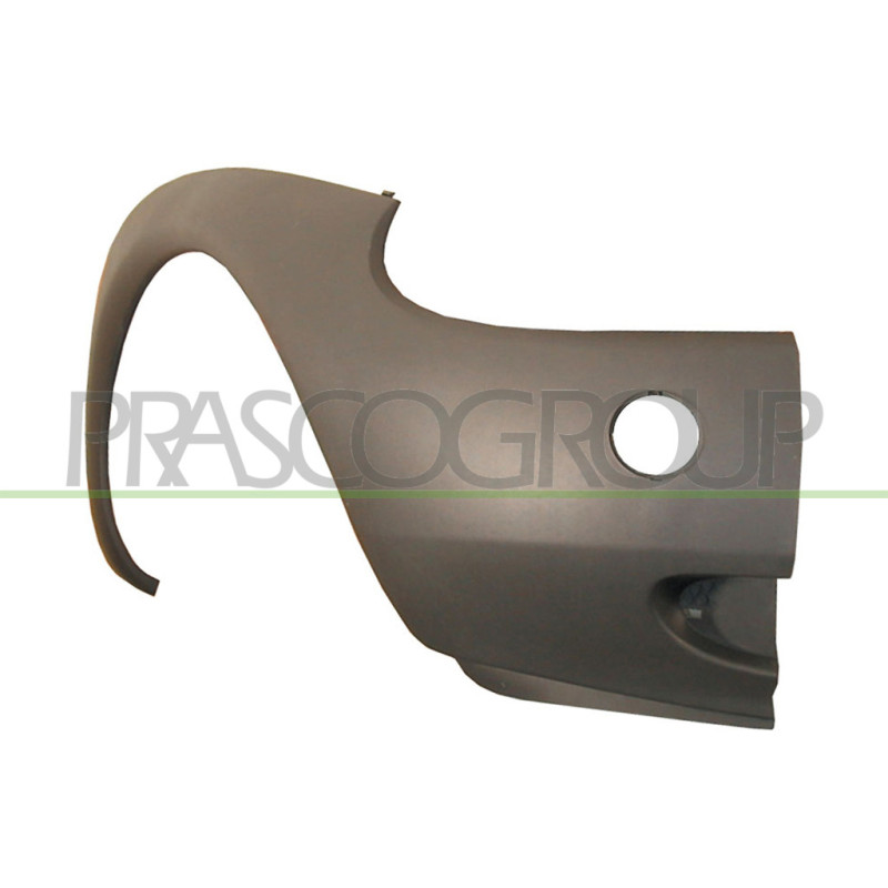 Crosse de pare-chocs noir avant côté passager