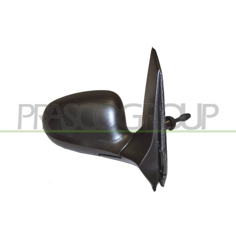 Rétroviseur manuel noir côté passager