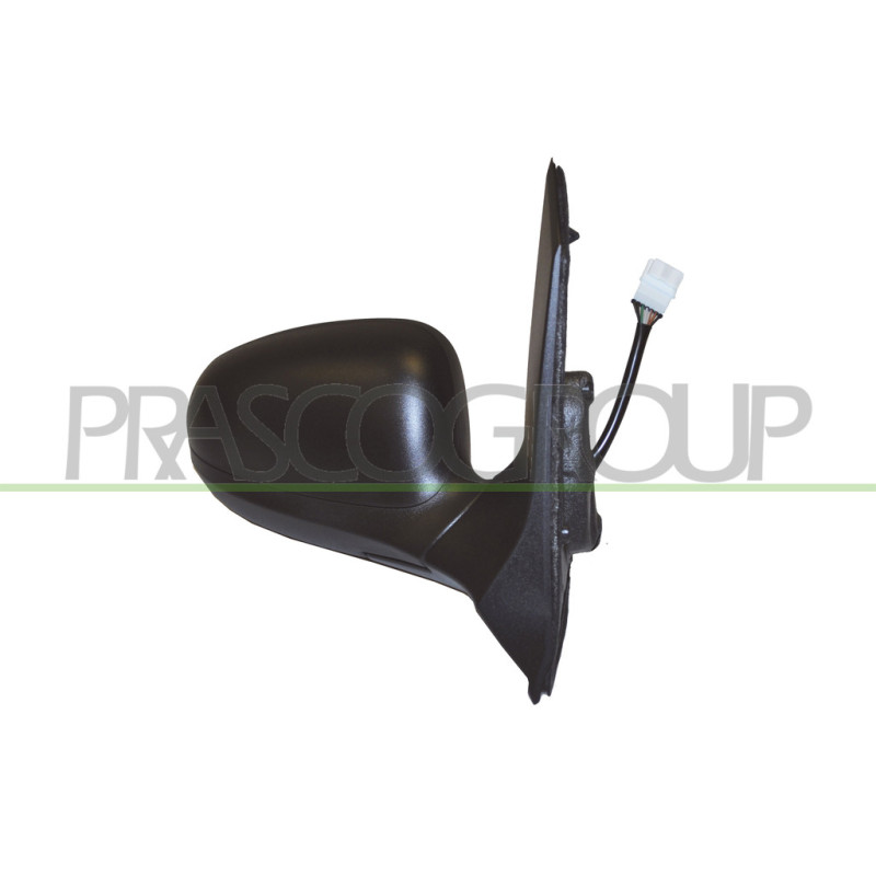 Rétroviseur électrique noir côté passager