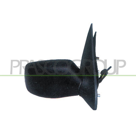 Rétroviseur manuel noir côté passager