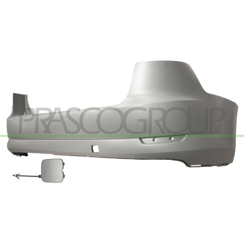 Pare-chocs arrière à peindre avec apprêt