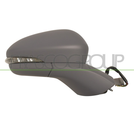 Rétroviseur électrique à peindre avec apprêt côté passager