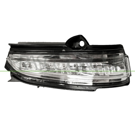 Feu blanc de rétroviseur côté passager