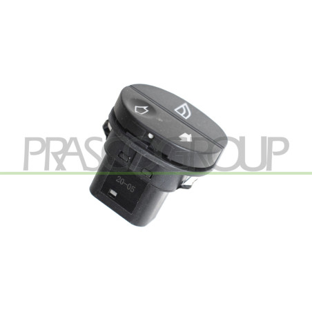 Interrupteur lève-vitre noir