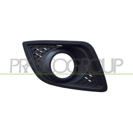 Grille noire de pare-chocs avant côté passager