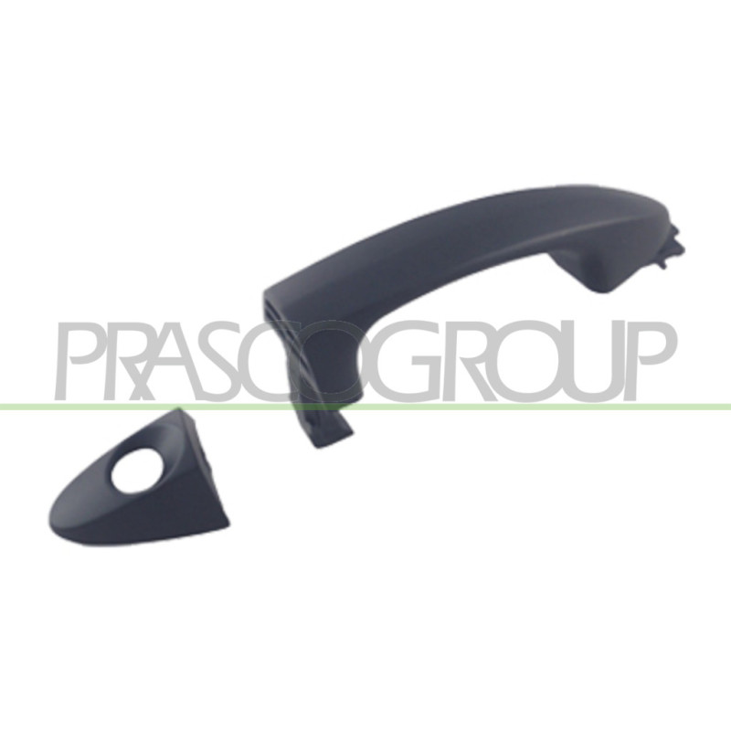 Poignée extérieure avec apprêt