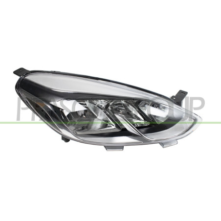 Phare Droit H7+H15 Electrique Avec Moteur-Chrome'