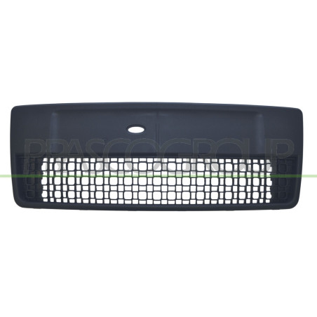 Grille centrale noire de pare-chocs avant