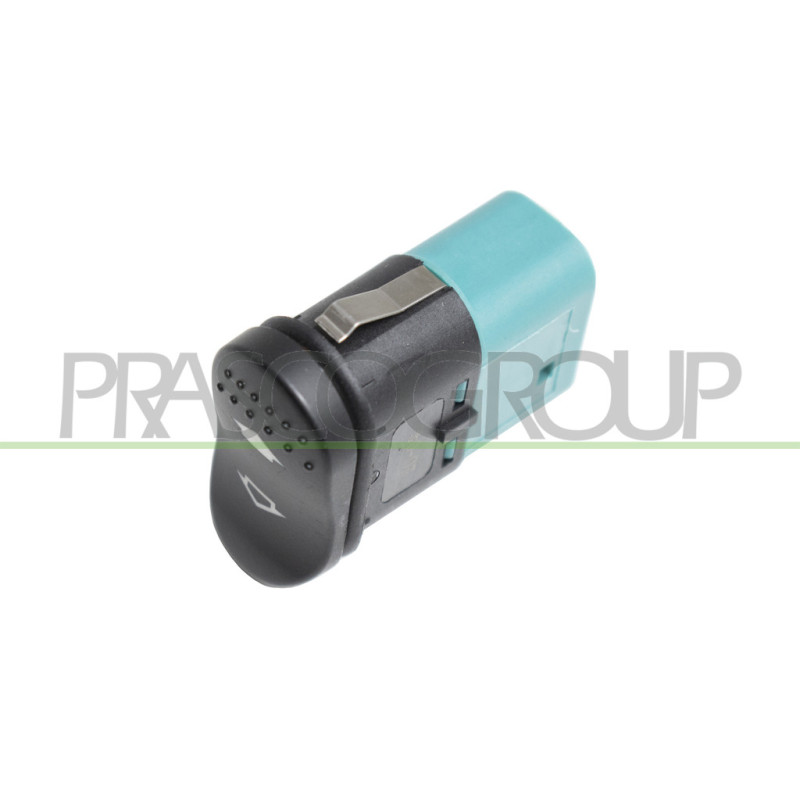 Interrupteur lève-vitre noir porte avant côté passager