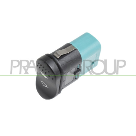 Interrupteur lève-vitre noir porte avant côté passager