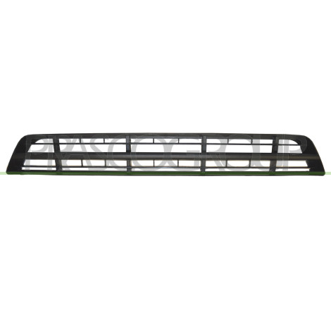 Grille centrale noire de pare-chocs avant